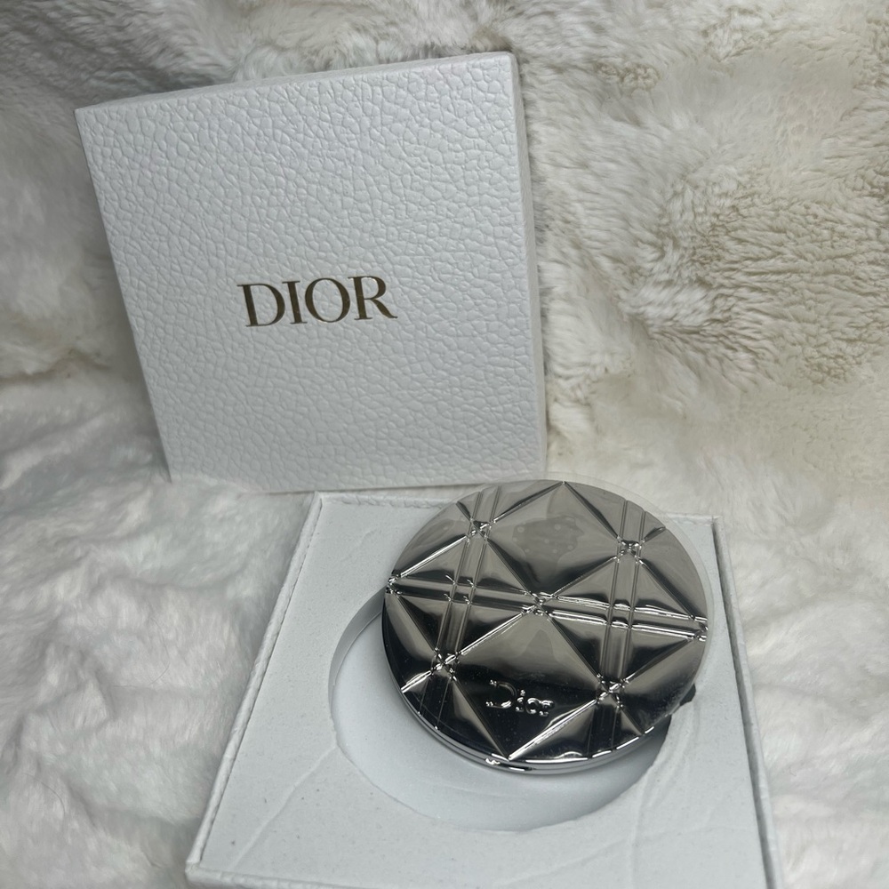 Dior Silver Compact Case